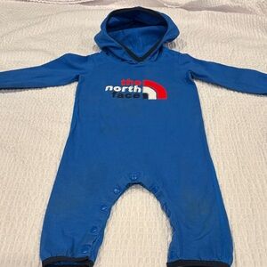 The North Face Vibrant Blue Kids Footie